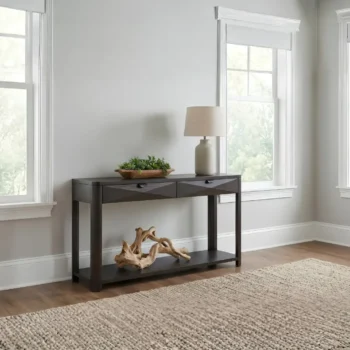 Sofa Table with Drawers