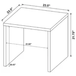 Minimalist End Table