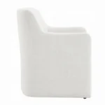 Cafell Cream Swivel Accent Chair by ACME - Image 3