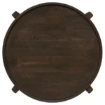 Solid Wood Round Coffee Table