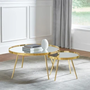 Round Nesting Coffee Table
