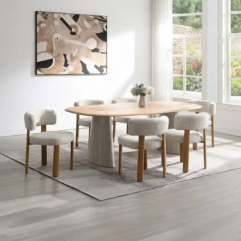 7 Piece Oval Dining Set
