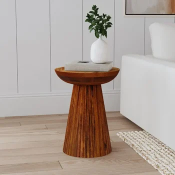 Solid Wood Side Table