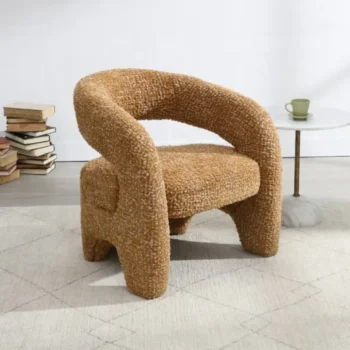 Orange Accent Armchair