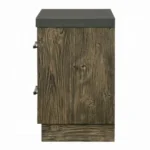 Lance Gray Nightstand 2 Drawer by ACME - Image 3