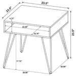 Storage End Table