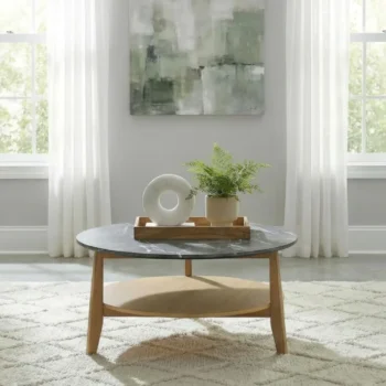 Mid Century Modern Round Coffee Table