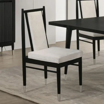 Black Wood Side Chair