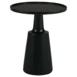 Round Wood Side Table