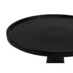 Round Wood Side Table
