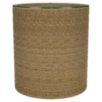 Round Rattan Side Table