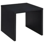 Square Black End Table