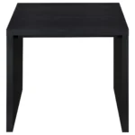 Square Black End Table