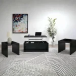 Black Lift Top Coffee Table Set