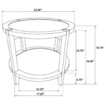 Maple End Table