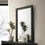 Contemporary Wood Mirror