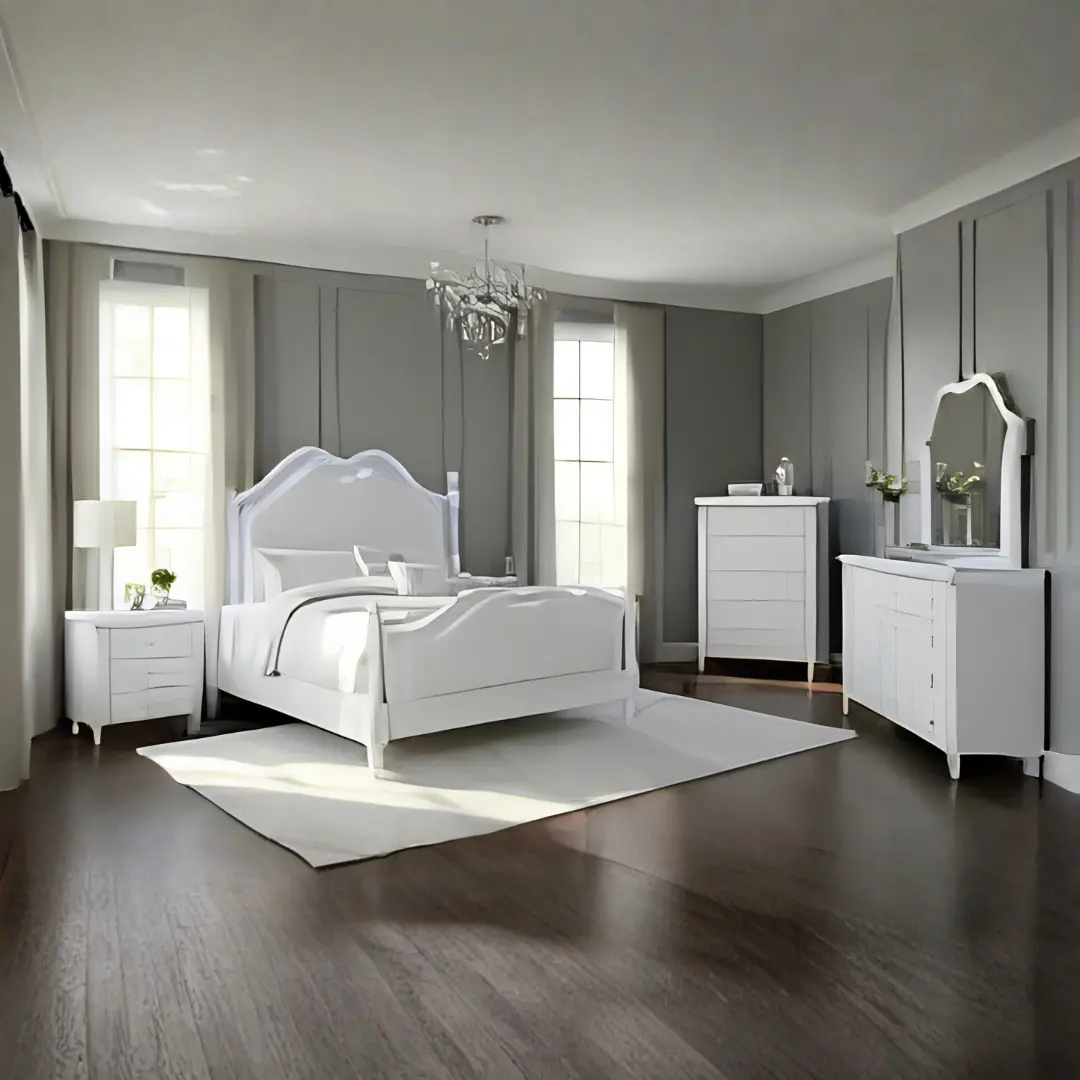 Swindon 5 Piece Queen Bedroom Set By Furniture Of America | Mobilia Cleopatra 3 5 Piece Queen Bedroom Set