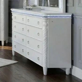 Pearl White Dresser