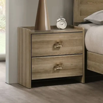 Modern Nightstand with Drawers