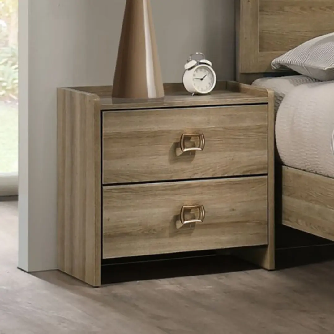 Cadden Modern Nightstand With Drawers By Furniture Of America | Mobilia Cleopatra 3 Modern Nightstand with Drawers