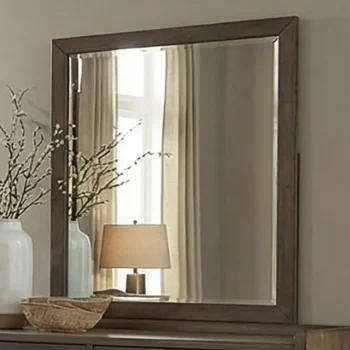 Dark Walnut Mirror
