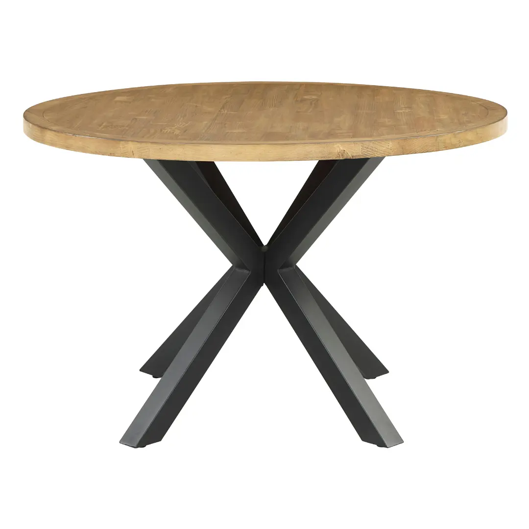 Strata Modern Round Dining Table For 4 By Homelegance | Mobilia Cleopatra 3 round dining table for 4