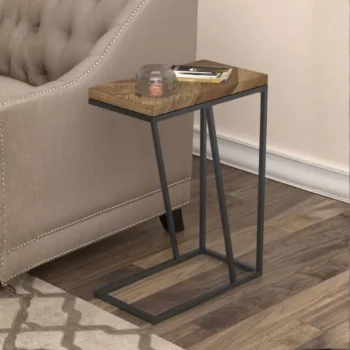 C Shaped Side Table