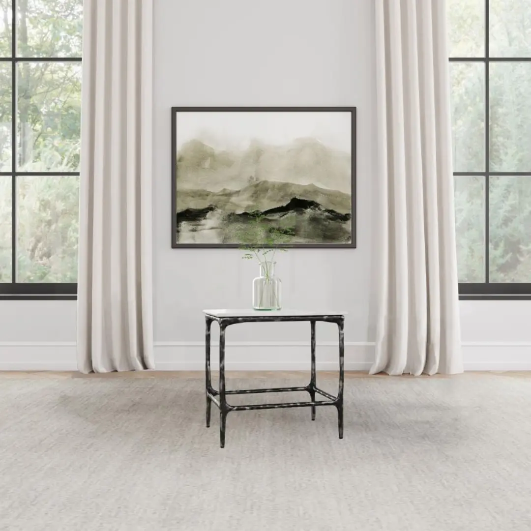 Ebby Square End Table With Marble Top By Coaster Furniture | Mobilia Cleopatra 3 Square End Table with Marble Top