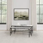 Nesting Marble Coffee Table Set