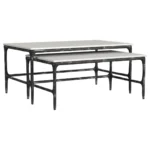 Nesting Marble Coffee Table Set