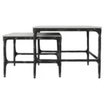 Nesting Marble Coffee Table Set