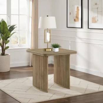 Distressed End Table