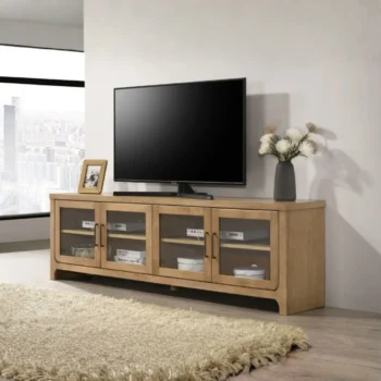 Wood TV Console