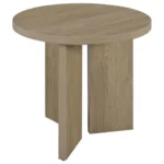Panel Base End Table