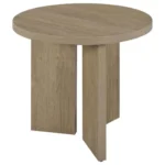 Panel Base End Table