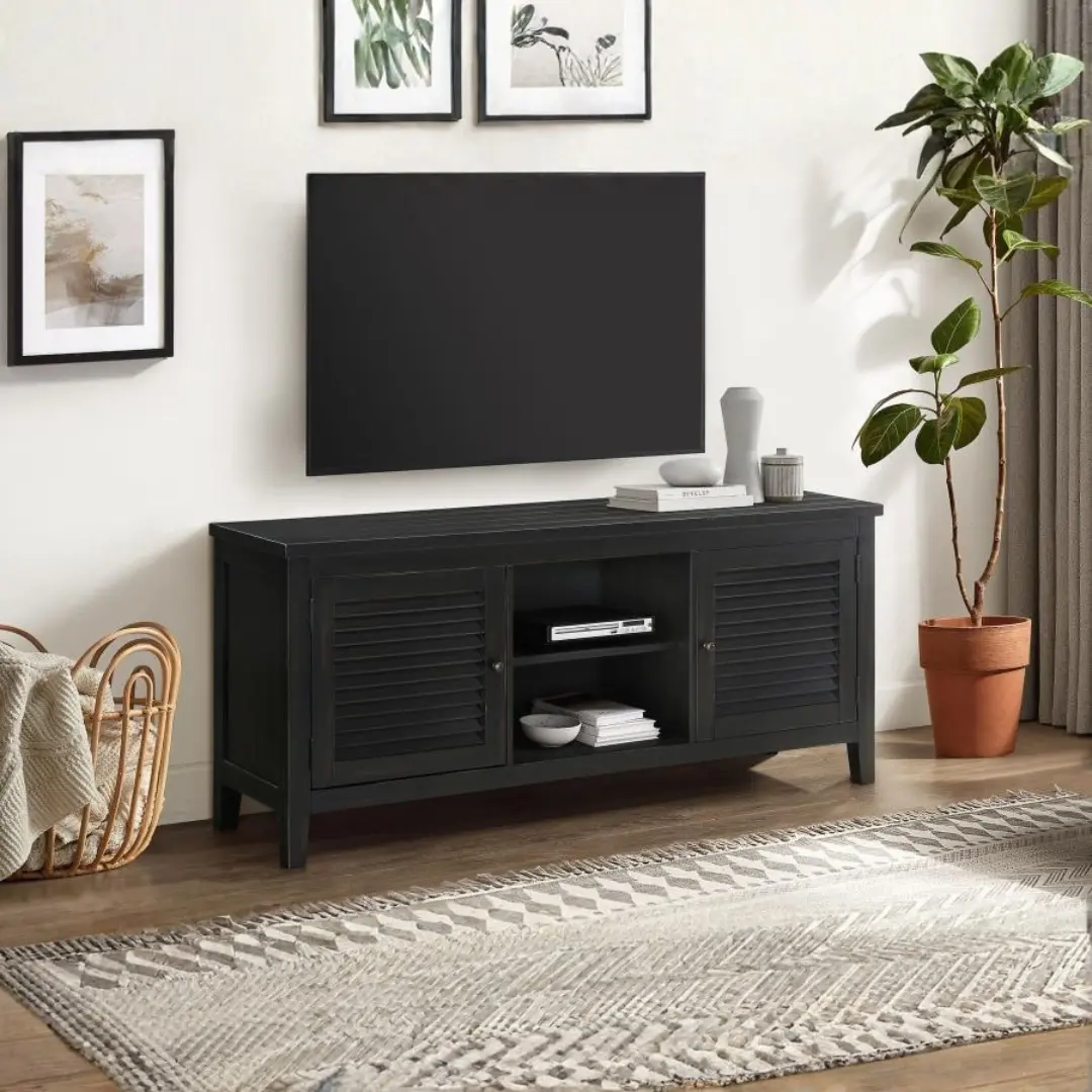 Concord 60 Inch Tv Console Distressed Java By Coaster Furniture | Mobilia Cleopatra 3 60 Inch TV Console