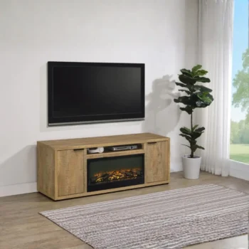 Fireplace Console TV Stand