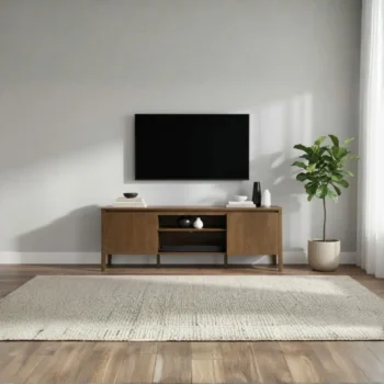 Dark Brown TV Console