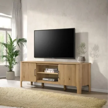 Light Oak TV Console
