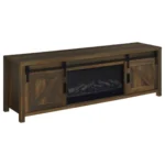 Wood Console TV
