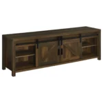 Wood Console TV