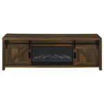 Wood Console TV