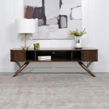 Walnut TV Console
