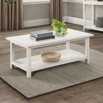 Distressed Wood Coffee Table