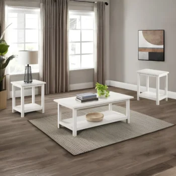 3-Piece Farmhouse Coffee Table Set