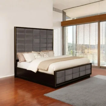 Contemporary Panel Bed