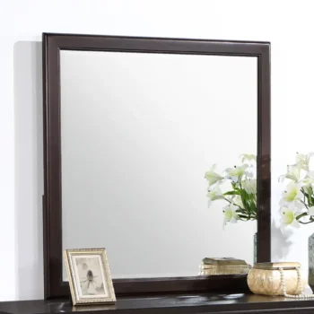 Brown Dresser Mirror