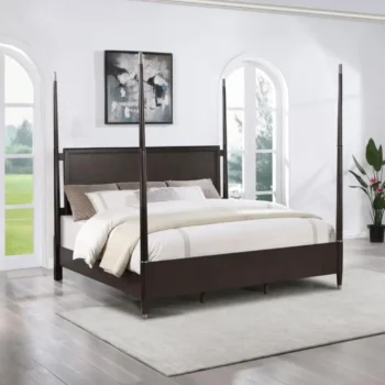 Wooden Four Poster Bed
