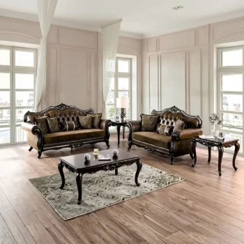 Traditional Living Room Sofa Set