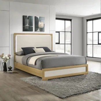 Wood Panel Bed